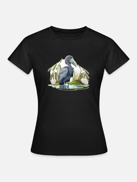 Schuhschnabel - Frauen T-Shirt - Schwarz
