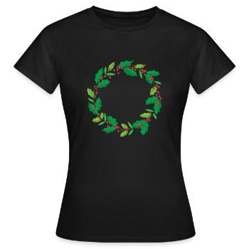 COURONNE / Couronne - T-shirt Femme - noir - Devant - AI Model Female 172 dark (172cm)