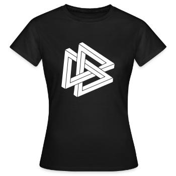 DdD INSIDE - T-shirt Femme - noir - Devant - AI Model Female 172 dark (172cm)