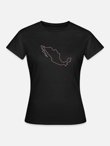 Mexiko - Frauen T-Shirt - Schwarz