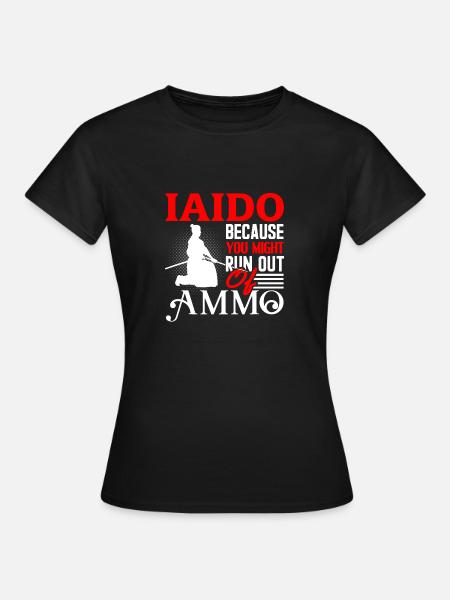 iaido - Dame-T-shirt - sort