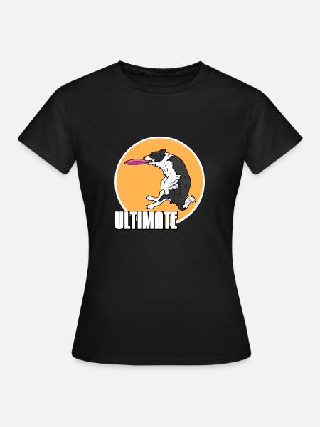 Border Collie - Frauen T-Shirt - Schwarz