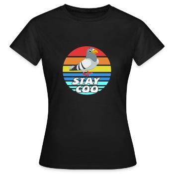 Dove - Women's T-Shirt - black - Front - AI Model Female 172 dark (172cm)