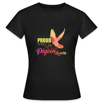 Dove - Women's T-Shirt - black - Front - AI Model Female 172 dark (172cm)