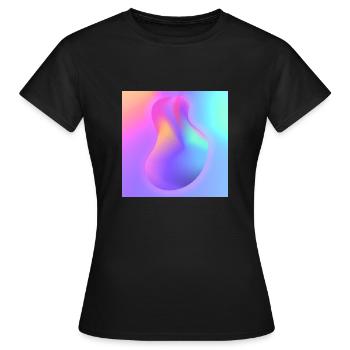 Traumklecks 2 - Frauen T-Shirt - Schwarz - Vorne - AI Model Female 172 dark (172cm)