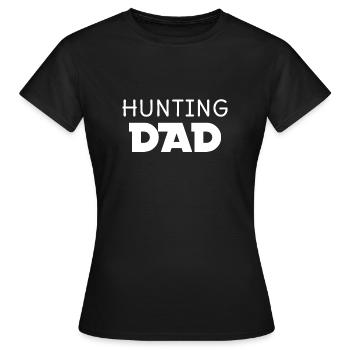 HUNTING big daddy - T-shirt Femme - noir - Devant - AI Model Female 172 dark (172cm)