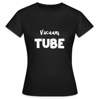 Vacuum Tube - Guitar - Frauen T-Shirt - Schwarz - Vorne - AI Model Female 172 dark (172cm)