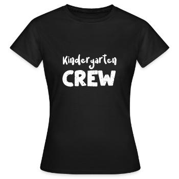 Kindergarten Crew - Kindergarten - Women's T-Shirt - black - Front - AI Model Female 172 dark (172cm)
