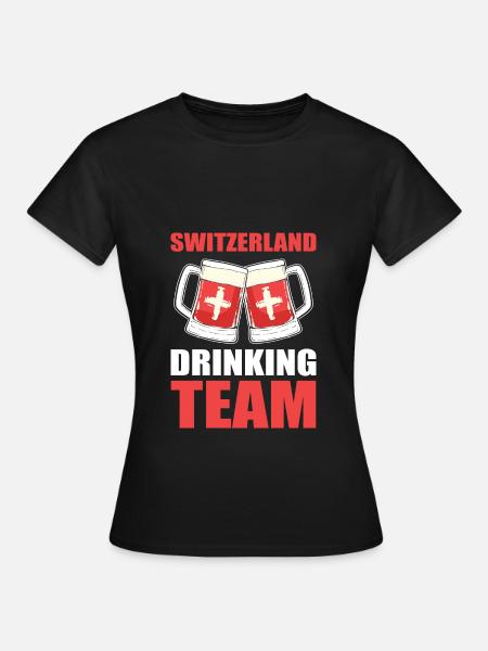 Schweiz Schweizer Schweizerdeutsch - Frauen T-Shirt - Schwarz