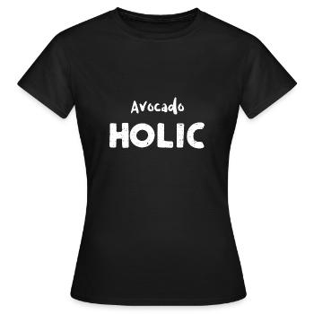 Avocado Holic - Avocado - Women's T-Shirt - black - Front - AI Model Female 172 dark (172cm)