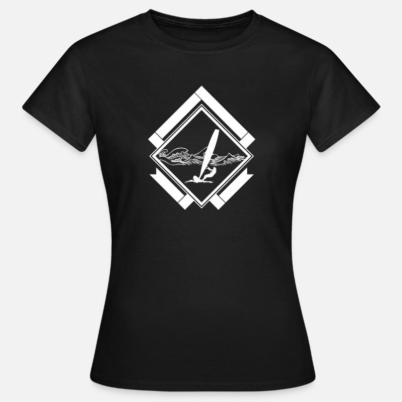 Windsurfer - T-shirt Femme - noir