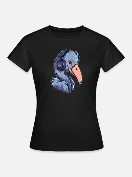 Schuhschnabel Gaming - Frauen T-Shirt - Schwarz