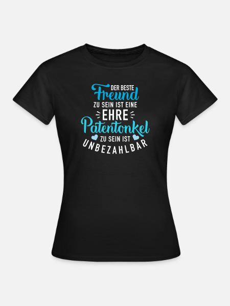 Patenonkel - Frauen T-Shirt - Schwarz