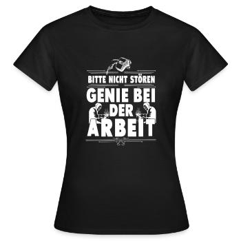 Welding - Women's T-Shirt - black - Front - AI Model Female 172 dark (172cm)