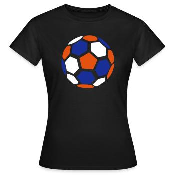 Ballon de france - T-shirt Femme - noir - Devant - AI Model Female 172 dark (172cm)