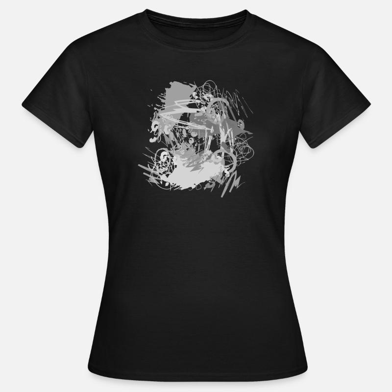 abstract - Women's T-Shirt - black