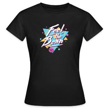 Fühle das Bern - Frauen T-Shirt - Schwarz - Vorne - AI Model Female 172 dark (172cm)