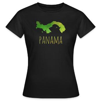 panama - T-shirt Femme - noir - Devant - AI Model Female 172 dark (172cm)