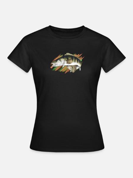 Zander - Dame-T-shirt - sort