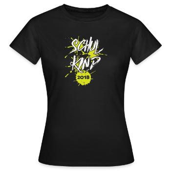 Kita Abgänger Schulkind Einschulung Kindergarten - Frauen T-Shirt - Schwarz - Vorne - AI Model Female 172 dark (172cm)