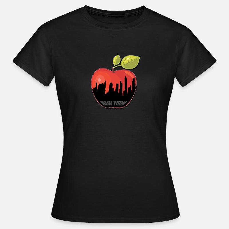 BIG APPLE - Women's T-Shirt - black