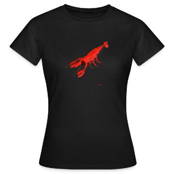 Homard / Homard - T-shirt Femme - noir - Devant - AI Model Female 172 dark (172cm)