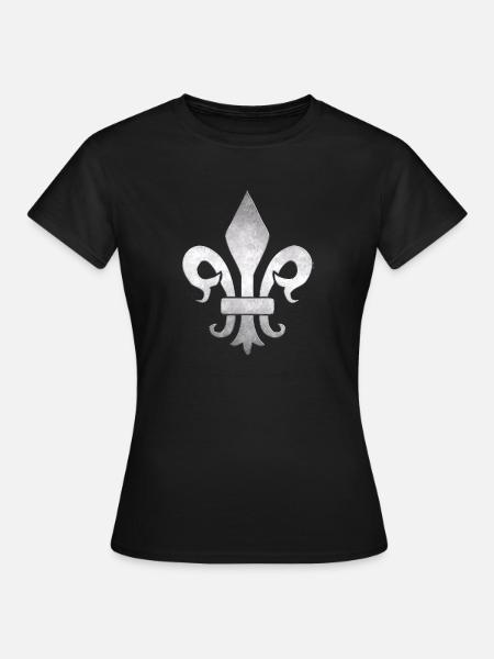 Königssymbol - Frauen T-Shirt - Schwarz