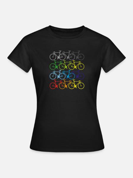 Vélo sport d'été - T-shirt Femme - noir