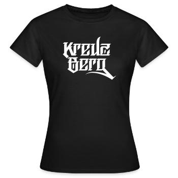 Kreuzberg Berlin - T-shirt Femme - noir - Devant - AI Model Female 172 dark (172cm)