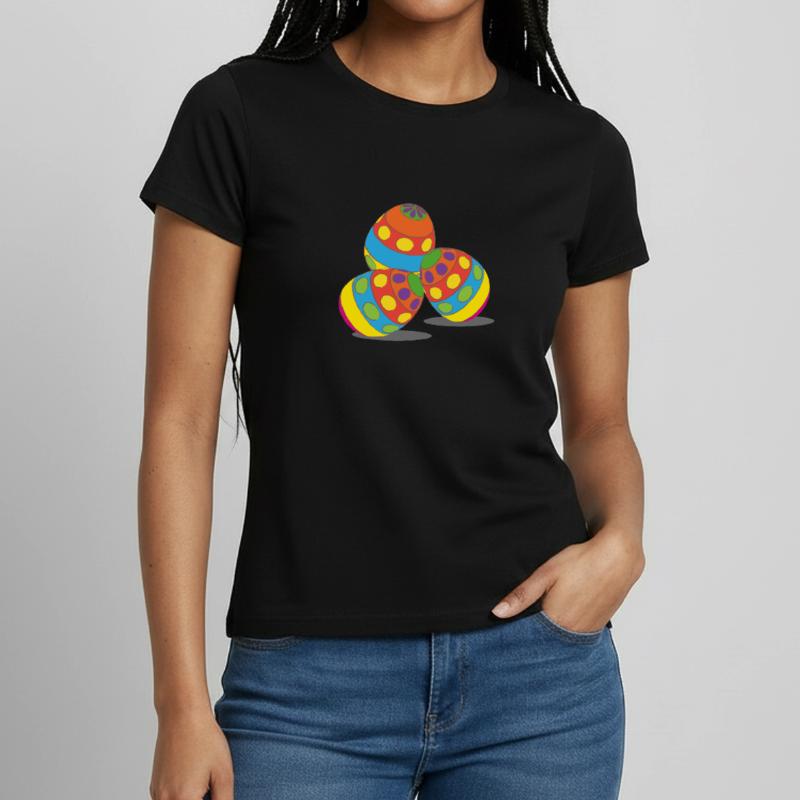 Easter eggs, easter, happy easter, happy eastern Women's T-Shirt