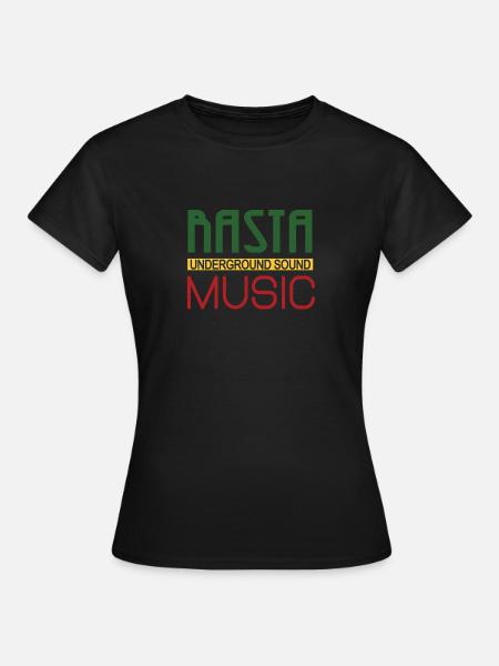 Nasta Underground Sound Logo - Frauen T-Shirt - Schwarz