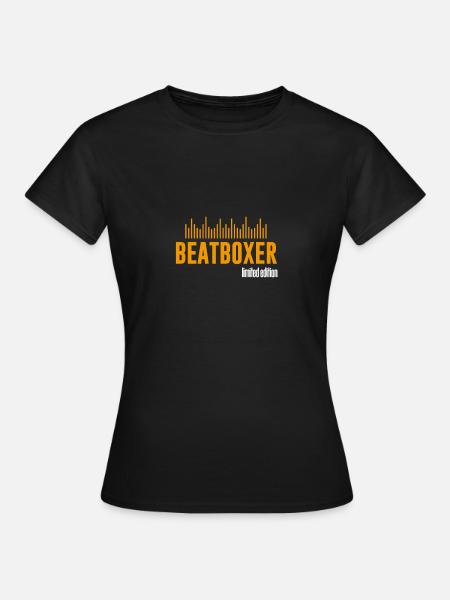 Beatboxer - limitierte Edition - Frauen T-Shirt - Schwarz