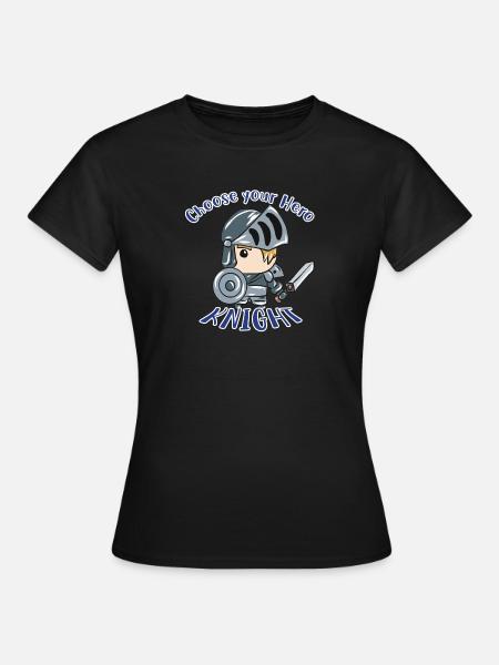Ritter - Frauen T-Shirt - Schwarz