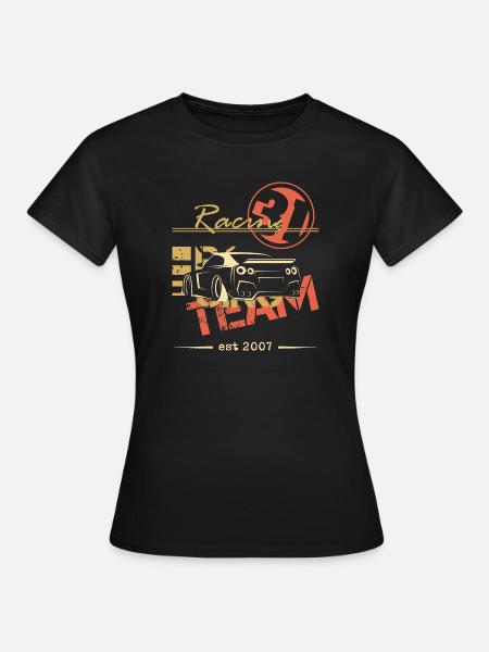 team racing gtr auto geschenkidee - Frauen T-Shirt - Schwarz
