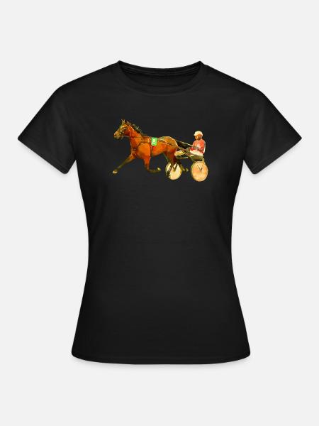 trotteur - T-shirt Femme - noir