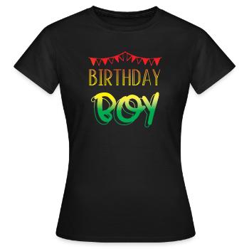 Happy Birthday - Frauen T-Shirt - Schwarz - Vorne - AI Model Female 172 dark (172cm)