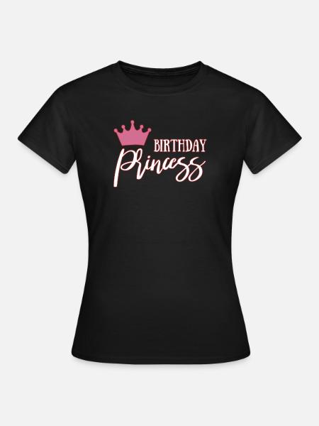 Happy Birthday - Frauen T-Shirt - Schwarz