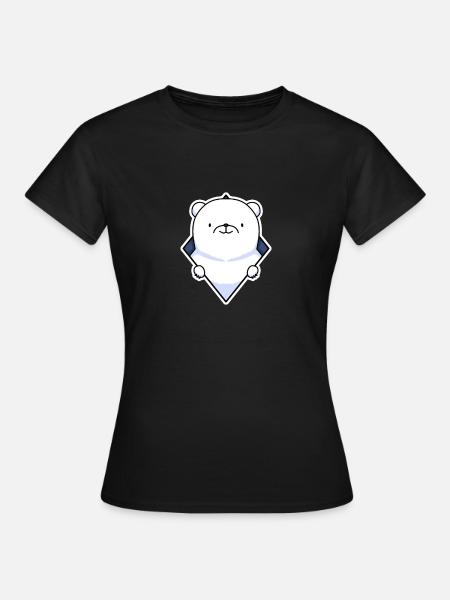 Eisbär - Frauen T-Shirt - Schwarz