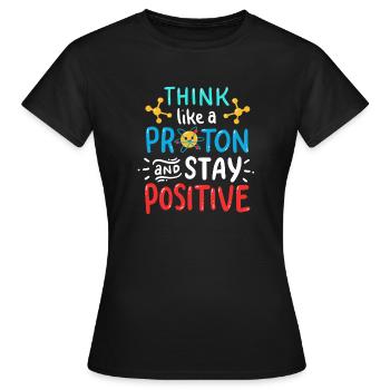Étudiant chimiste chimiste - T-shirt Femme - noir - Devant - AI Model Female 172 dark (172cm)