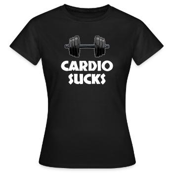 Musculation musculation musculation musculation - T-shirt Femme - noir - Devant - AI Model Female 172 dark (172cm)