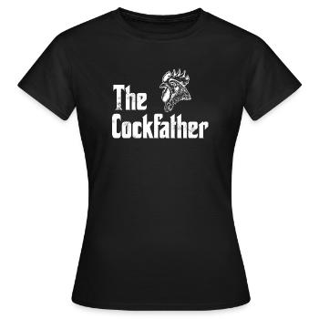 Chicken Chicken - Women's T-Shirt - black - Front - AI Model Female 172 dark (172cm)
