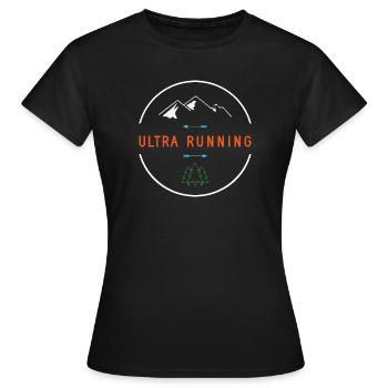 Ultra course - T-shirt Femme - noir - Devant - AI Model Female 172 dark (172cm)