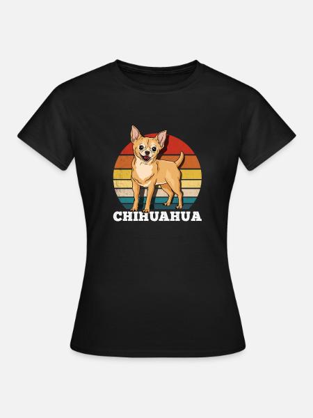 Chihuahua - Frauen T-Shirt - Schwarz