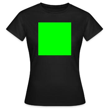 grüner Hintergrund Textur Vorlage personalisieren - Frauen T-Shirt - Schwarz - Vorne - AI Model Female 172 dark (172cm)