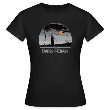 Darss Coast - Halbinsel Darss - Frauen T-Shirt - Schwarz - Vorne - AI Model Female 172 dark (172cm)