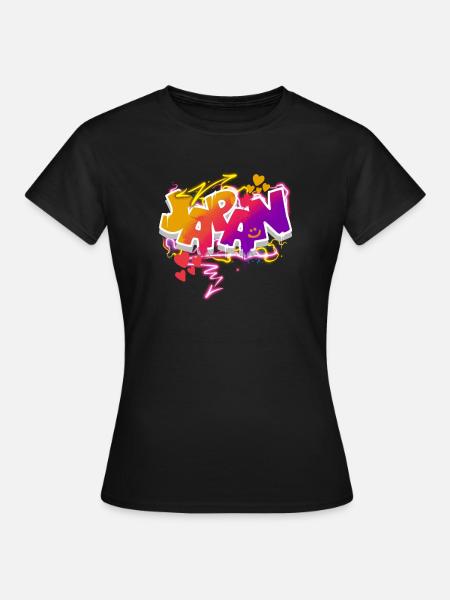 Japan - Frauen T-Shirt - Schwarz