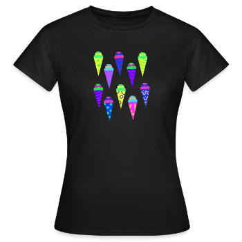 Schultüte Zuckertüte Kita Vorschule Schulbeginn - Frauen T-Shirt - Schwarz - Vorne - AI Model Female 172 dark (172cm)