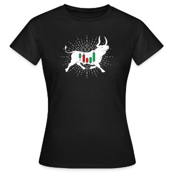 Actions Bulle - T-shirt Femme - noir - Devant - AI Model Female 172 dark (172cm)