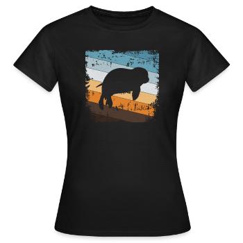 Phoque phoque - T-shirt Femme - noir - Devant - AI Model Female 172 dark (172cm)