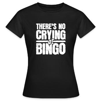 Bingo Bingo Joueurs Bingo Appels - T-shirt Femme - noir - Devant - AI Model Female 172 dark (172cm)